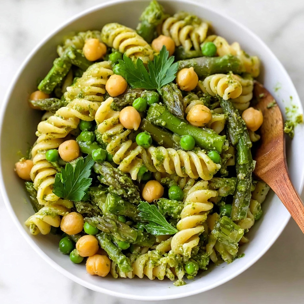 Green Goddess Pesto Pasta Salad Recipe - Recipe Image