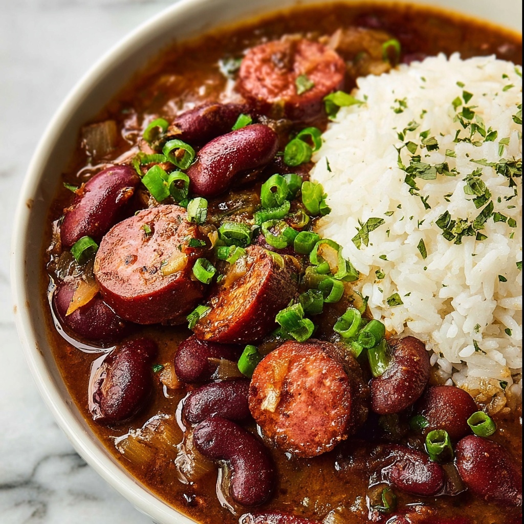 Authentic Cajun Red Beans and Rice Recipe - Recipe Image
