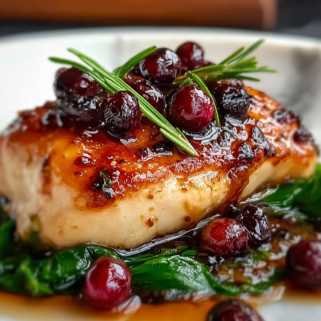 Cranberry & Spinach Stuffed Chicken Breasts with Brie Recipe - Recipe Image