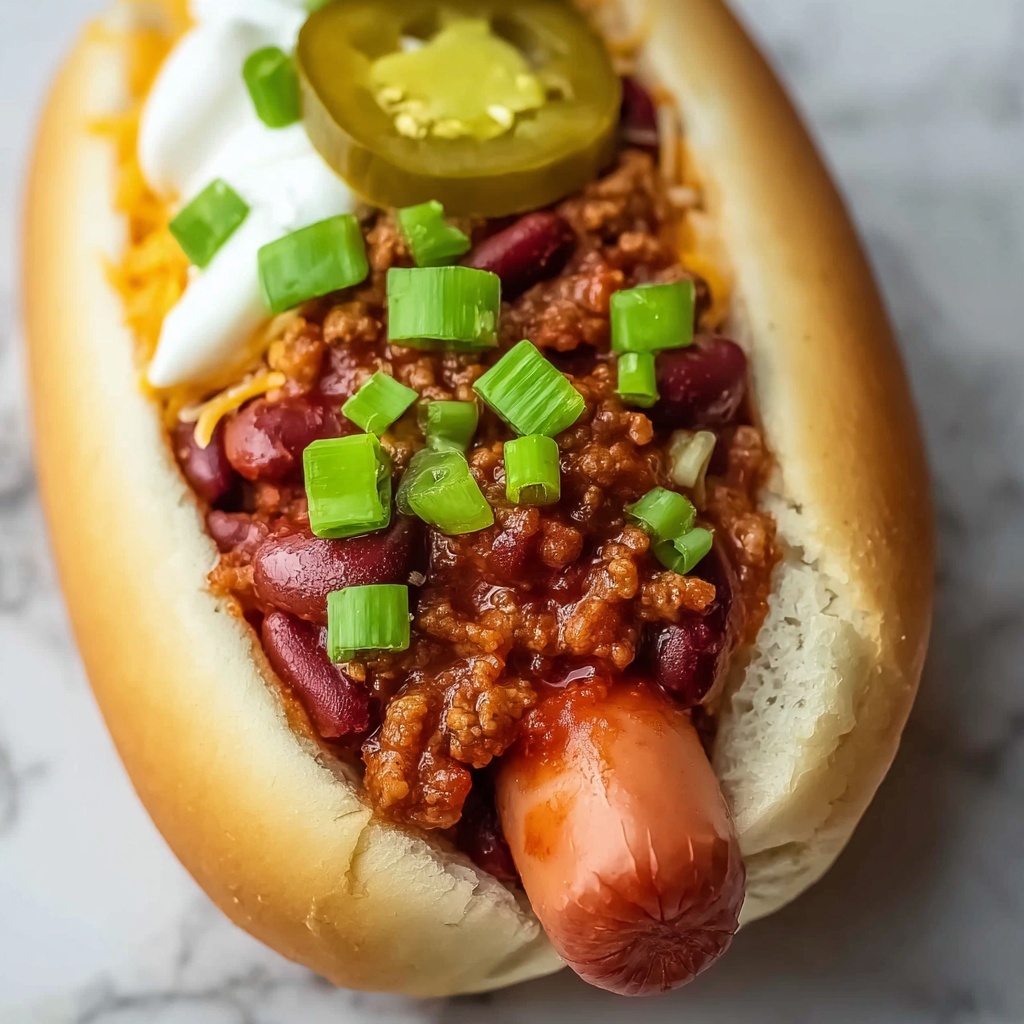 Crockpot Hot Dog Chili Recipe - Recipe Image