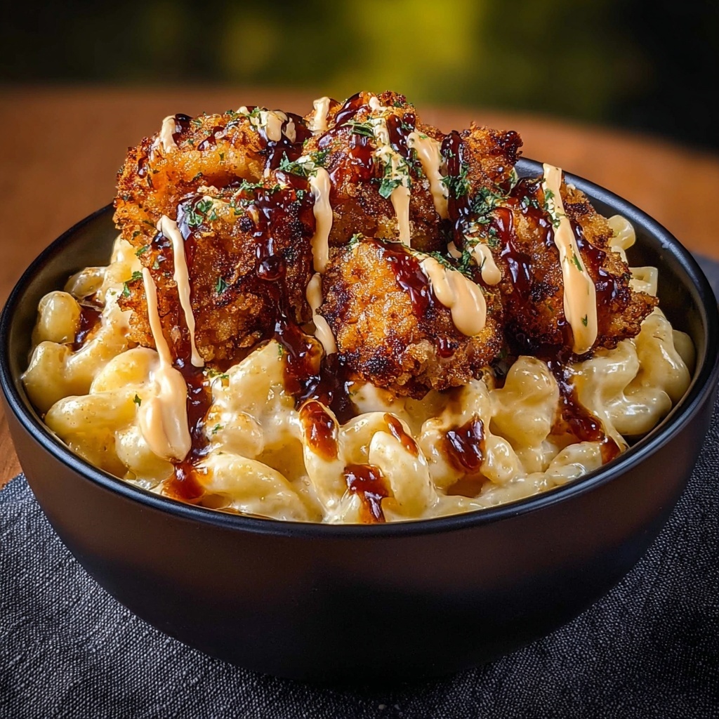 Honey Pepper Chicken Mac and Cheese: The Ultimate Comfort Food Recipe - Recipe Image