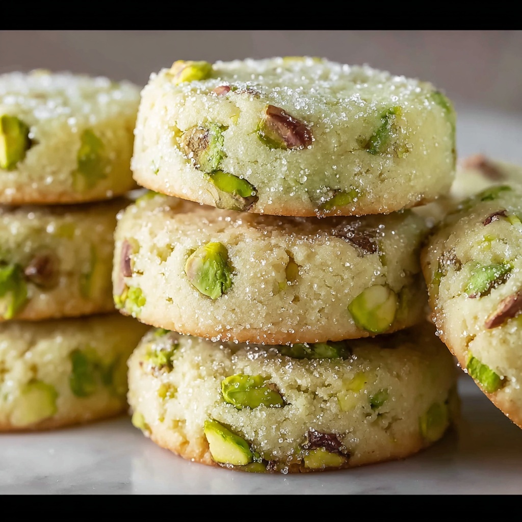 Homemade Pistachio Wedding Cookies Recipe - Recipe Image