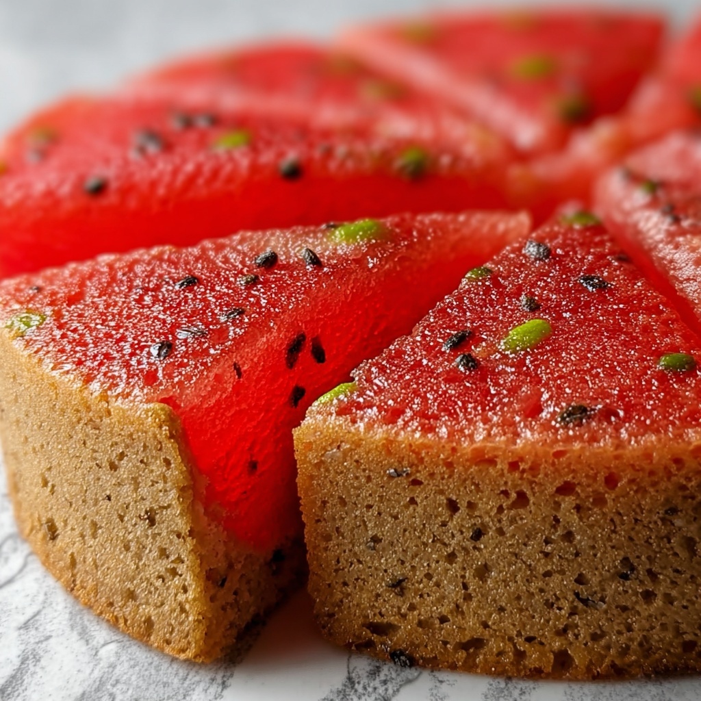 Watermelon Bread Recipe - Recipe Image