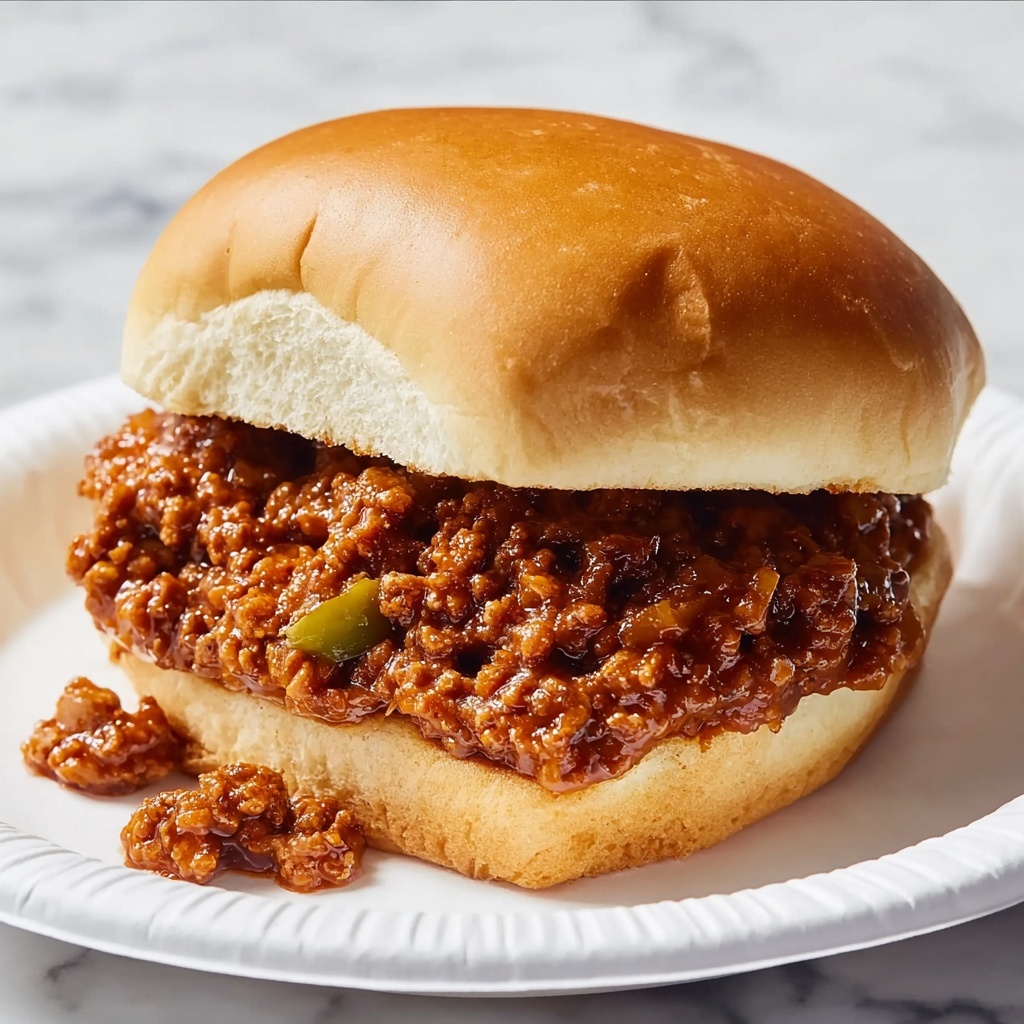 Easy Homemade Sloppy Joe Recipe - Recipe Image