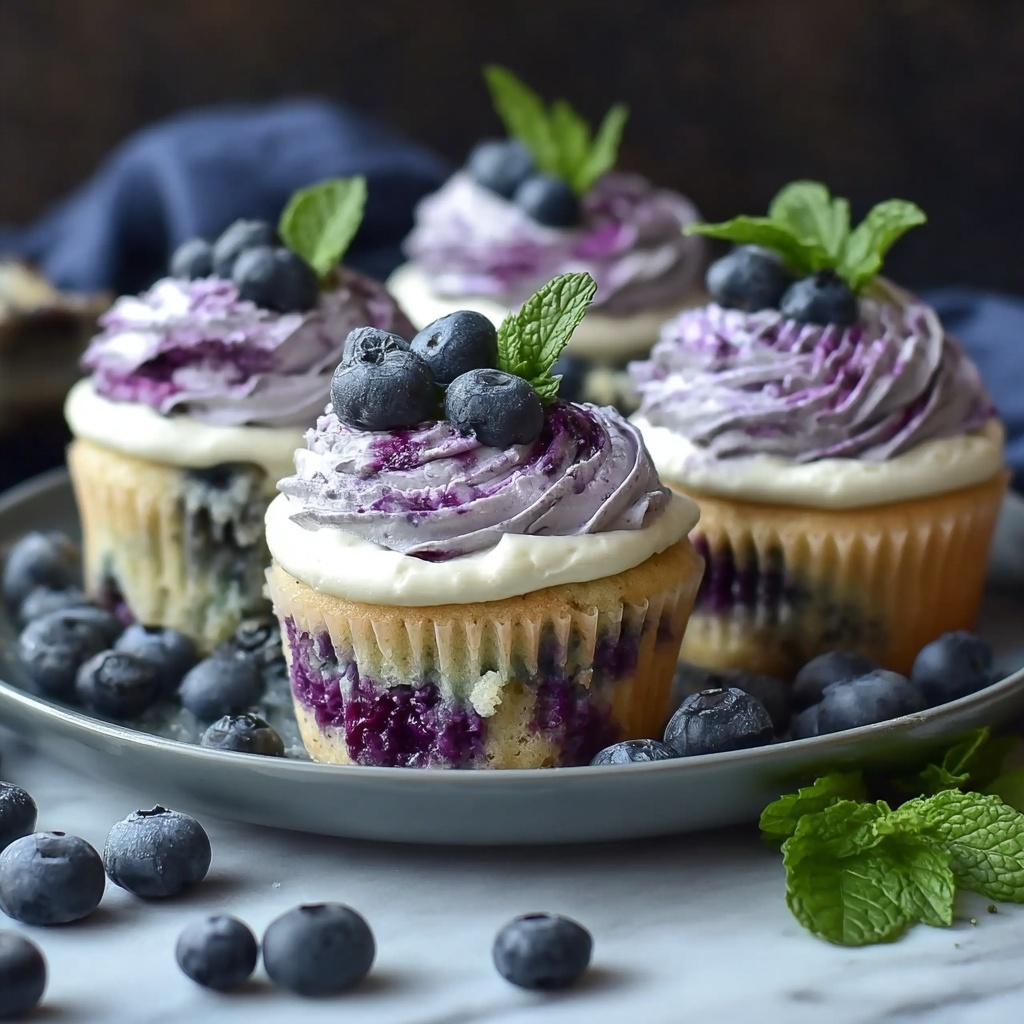 Blueberry Cheesecake Cookie Cups Recipe - Recipe Image