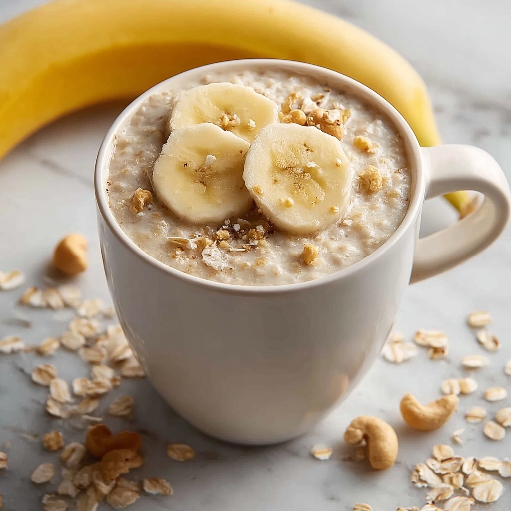 Banana Oat Microwave Mug Cake Recipe - Recipe Image