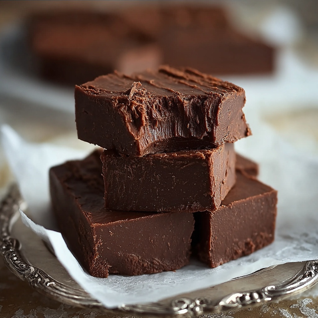 Easy Chocolate Fudge Recipe - Recipe Image