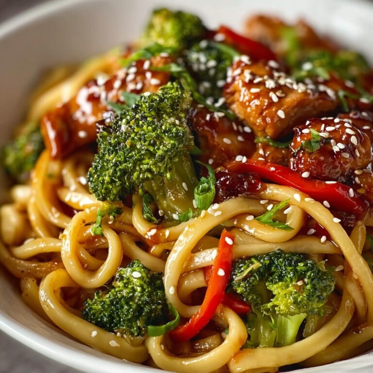 Chicken Teriyaki Noodles Recipe