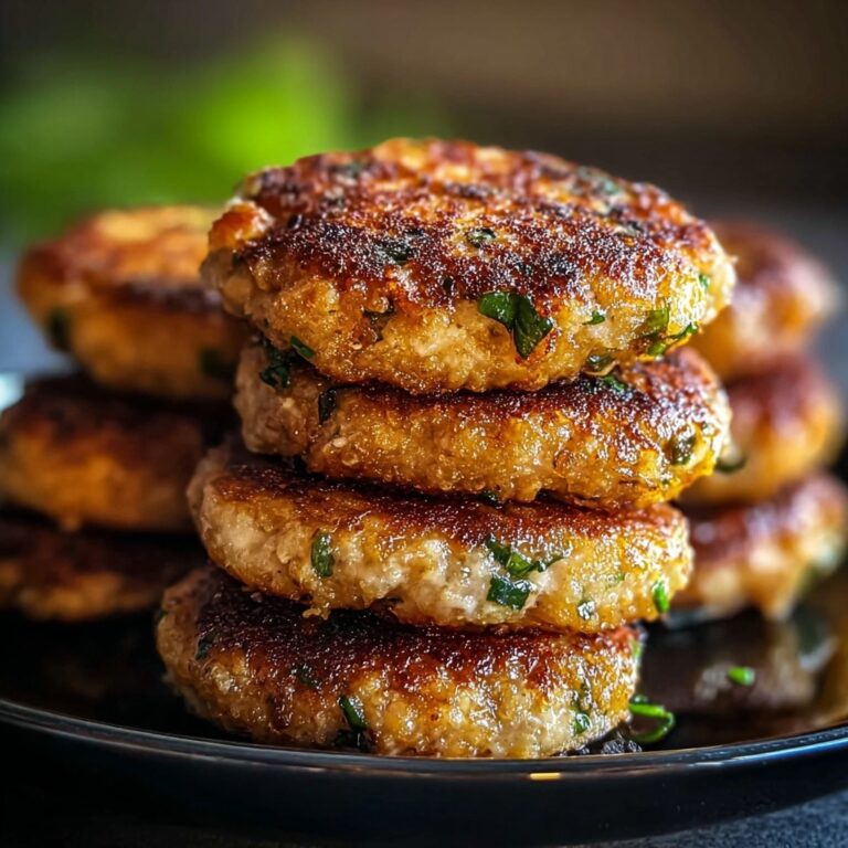 Air Fryer Chicken Rissoles Recipe