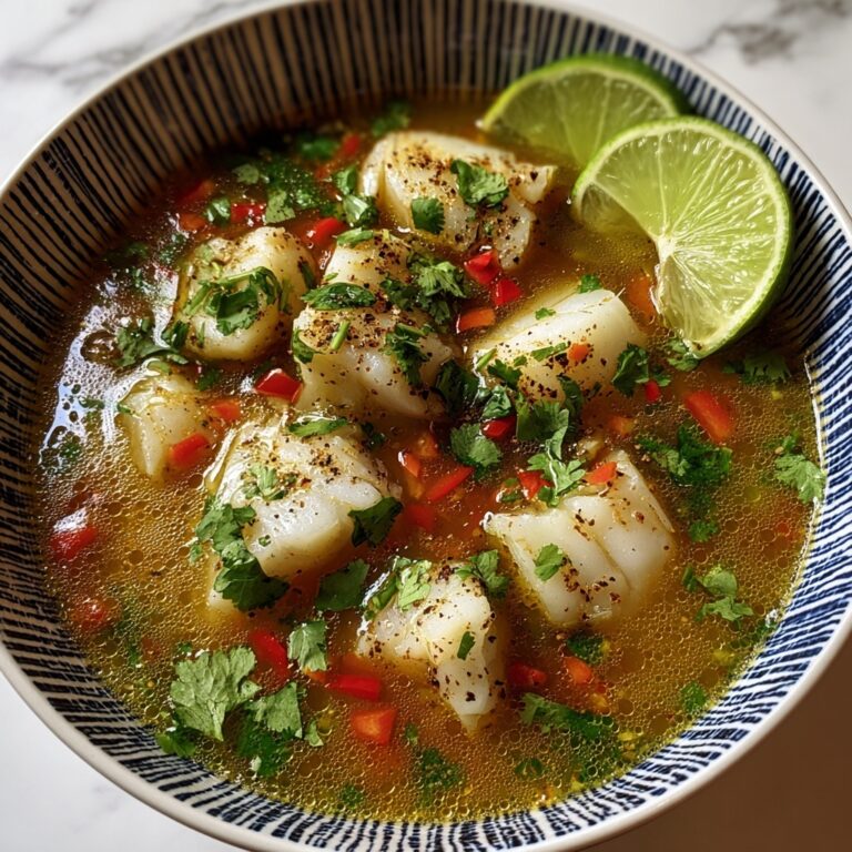 Coconut Lime Fish Soup Recipe