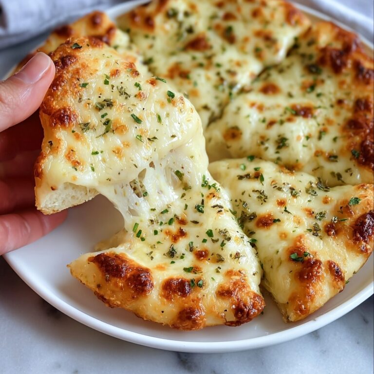 Baked Garlic Bread Dip Recipe