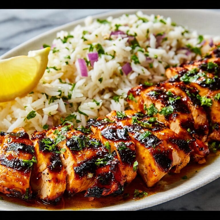 Sweet Chili Chicken Bowl with Coconut Lime Drizzle Recipe
