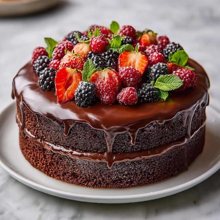 Berry Chocolate Cake Recipe
