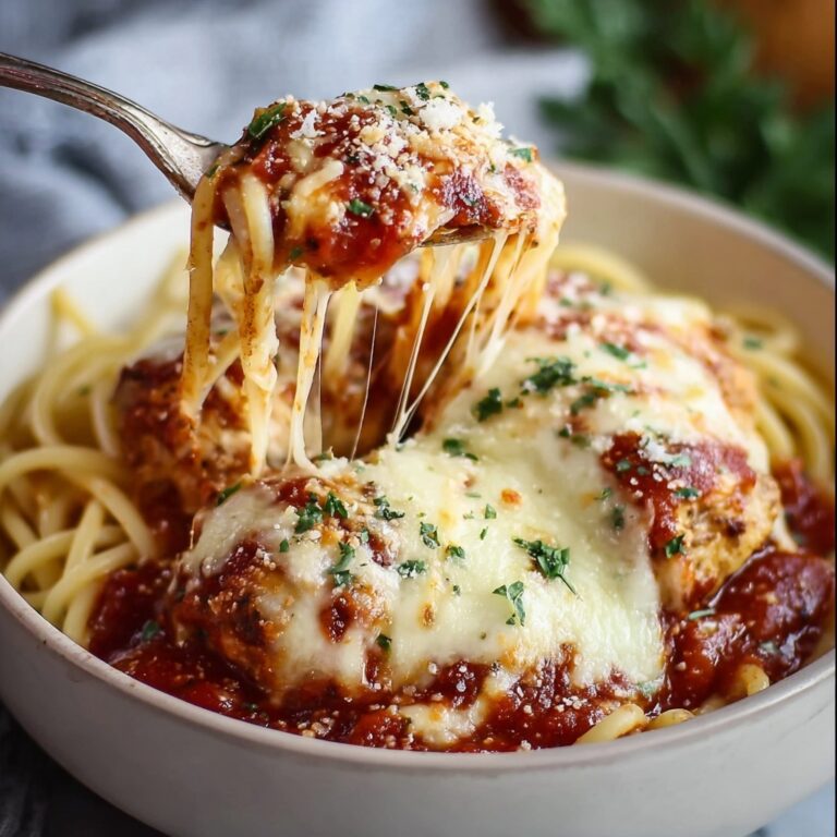 Slow Cooker Chicken Parmesan Pasta Recipe