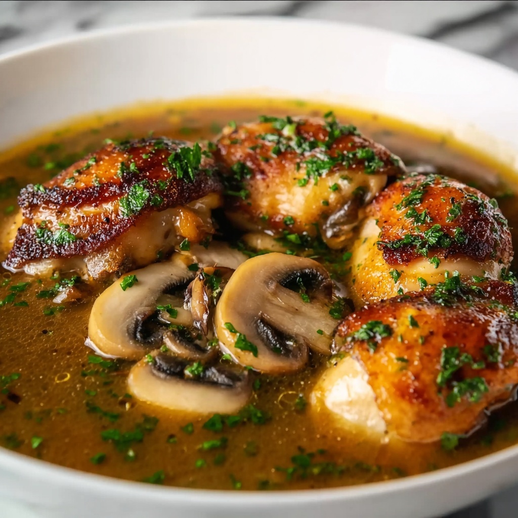 Rotisserie Chicken Mushroom Soup Recipe - Recipe Image