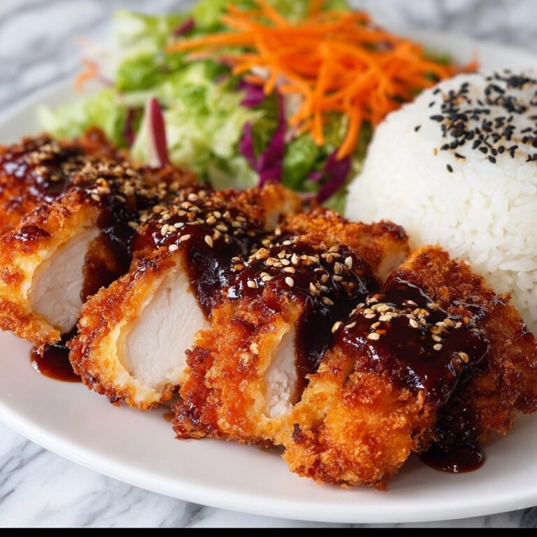 Chicken Katsu with Homemade Katsu Sauce Recipe