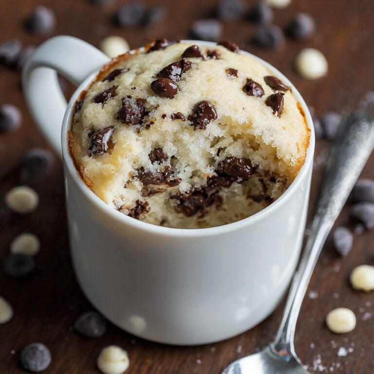 Chocolate Chip Mug Cake Recipe