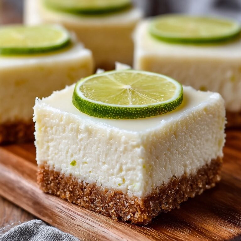 Key Lime Pie Cheesecake Bars Recipe