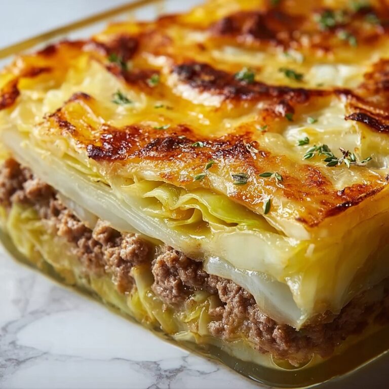 Cabbage Beef Bake Recipe