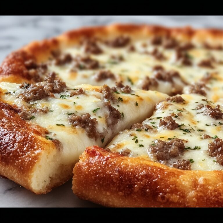 Biscuits and Sausage Gravy Breakfast Pizza Recipe