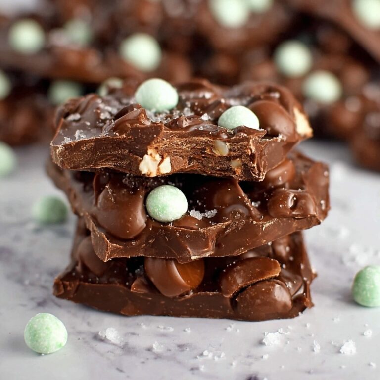 No-Bake Mint Chocolate Chip Clusters Recipe
