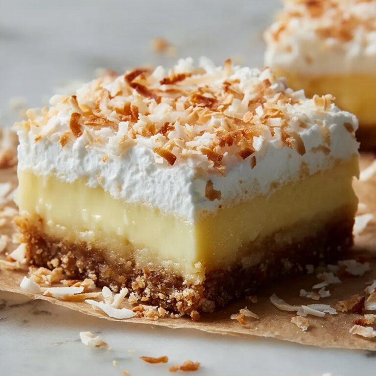 Coconut Cream Bars Recipe