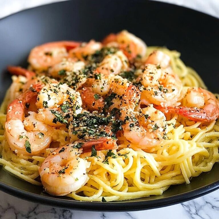 Lemon Shrimp Spaghetti Recipe