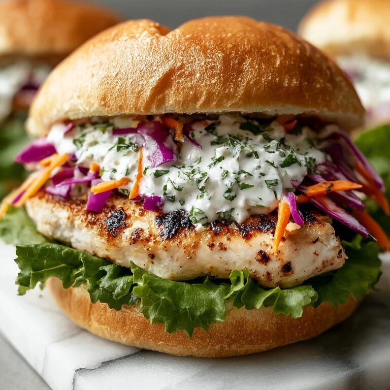 Greek Chicken Burgers Recipe