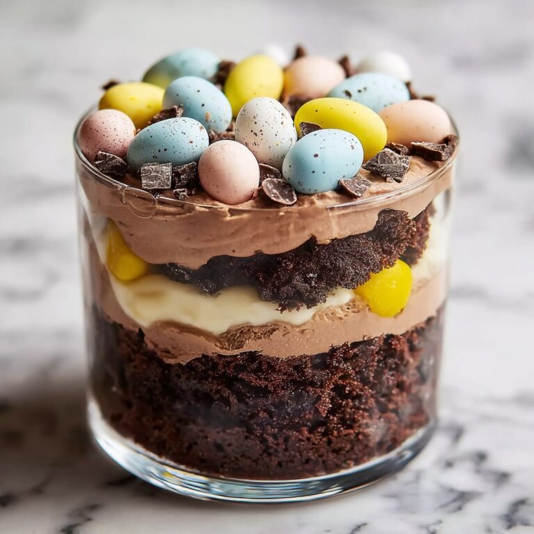 Mini Eggs Easter Brownie Parfaits Recipe