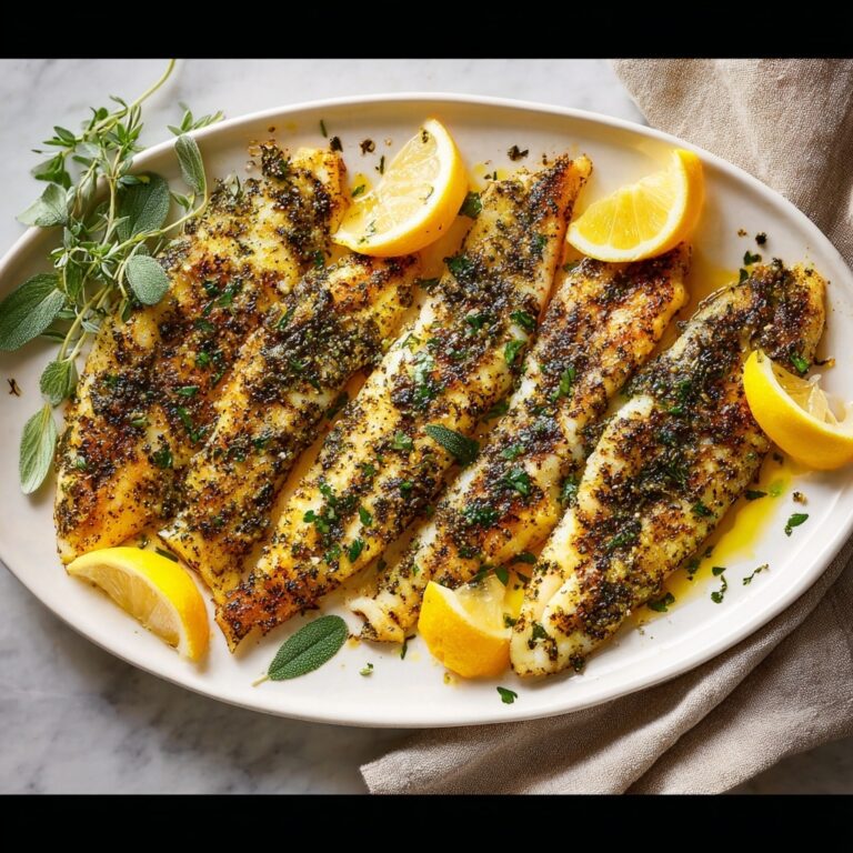 Citrus & Herb Oven-Baked Catfish Recipe