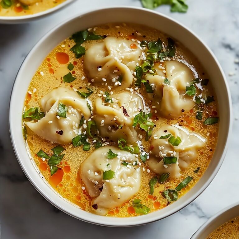 Curry Dumpling Soup: A Warm and Spicy Delight Recipe