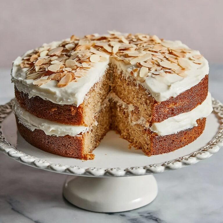 Almond Cream Cake Recipe