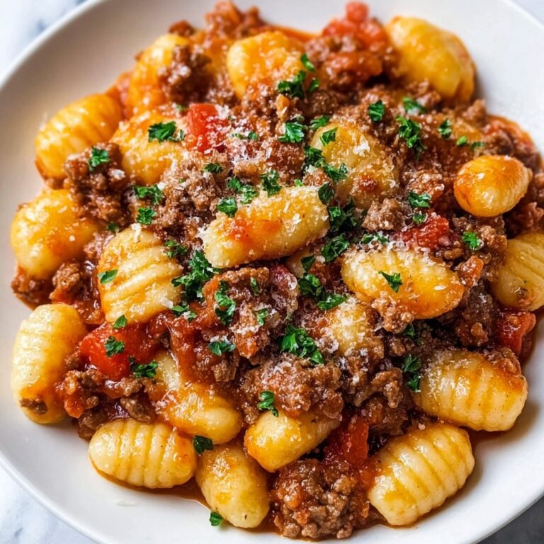Gnocchi Bolognese Recipe