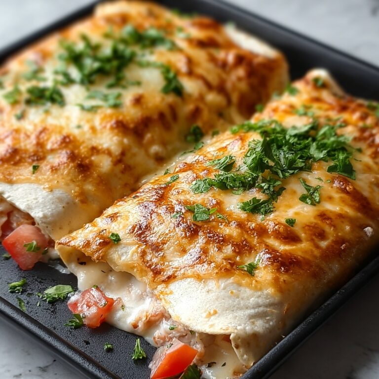 Baked Chicken Chimichangas Recipe