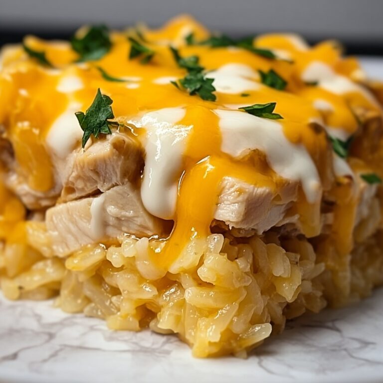 Cheesy Chicken and Rice Skillet Recipe