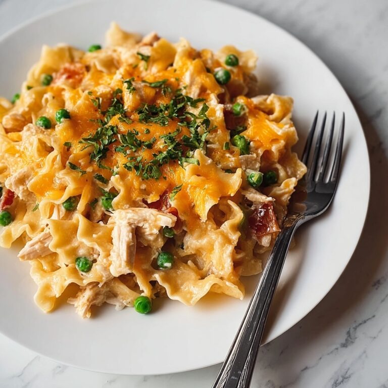 Homemade Chicken Noodle Casserole Recipe