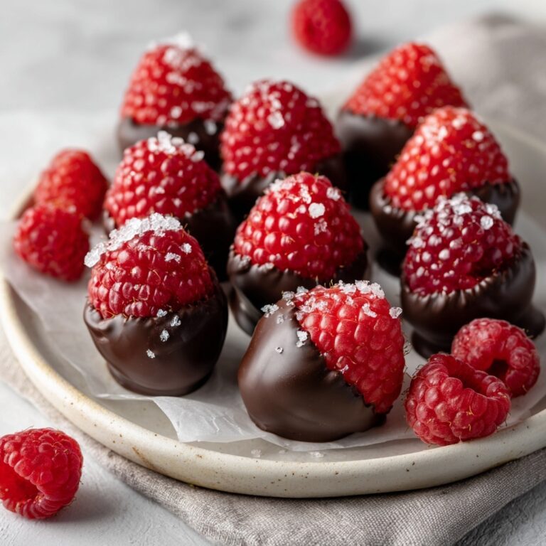 Chocolate Covered Raspberries Recipe