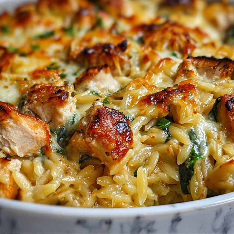 Monterey Chicken One Pan Orzo Recipe