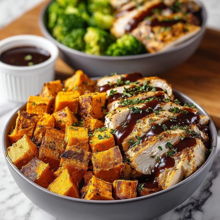 BBQ Chicken Sweet Potato Bowls Recipe