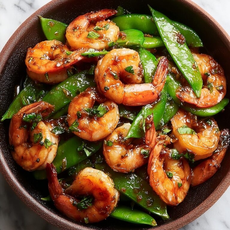 Shrimp and Snow Pea Stir-Fry Recipe