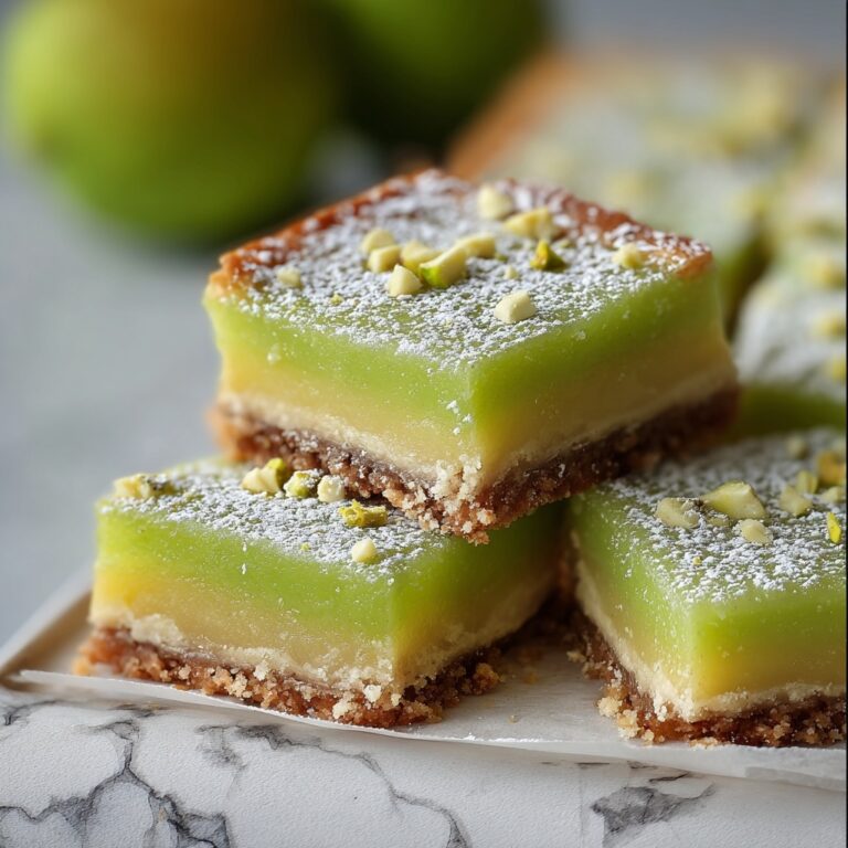 Pistachio Pudding Sugar Cookie Bars Recipe