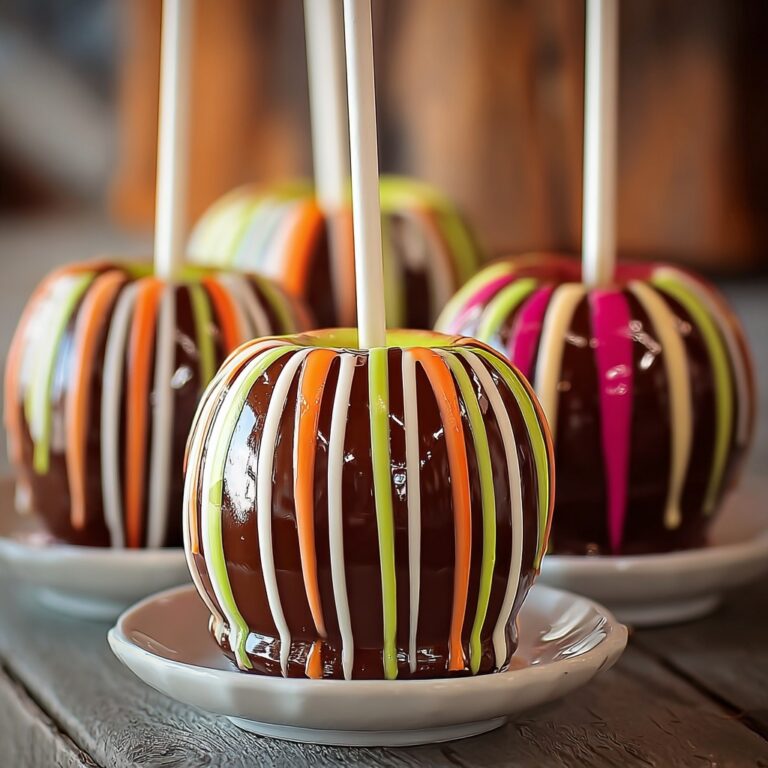 Striped Candy Apples Recipe
