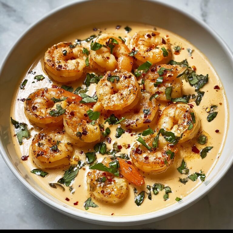 Succulent Shrimp in Creamy Garlic-Paprika Sauce Recipe