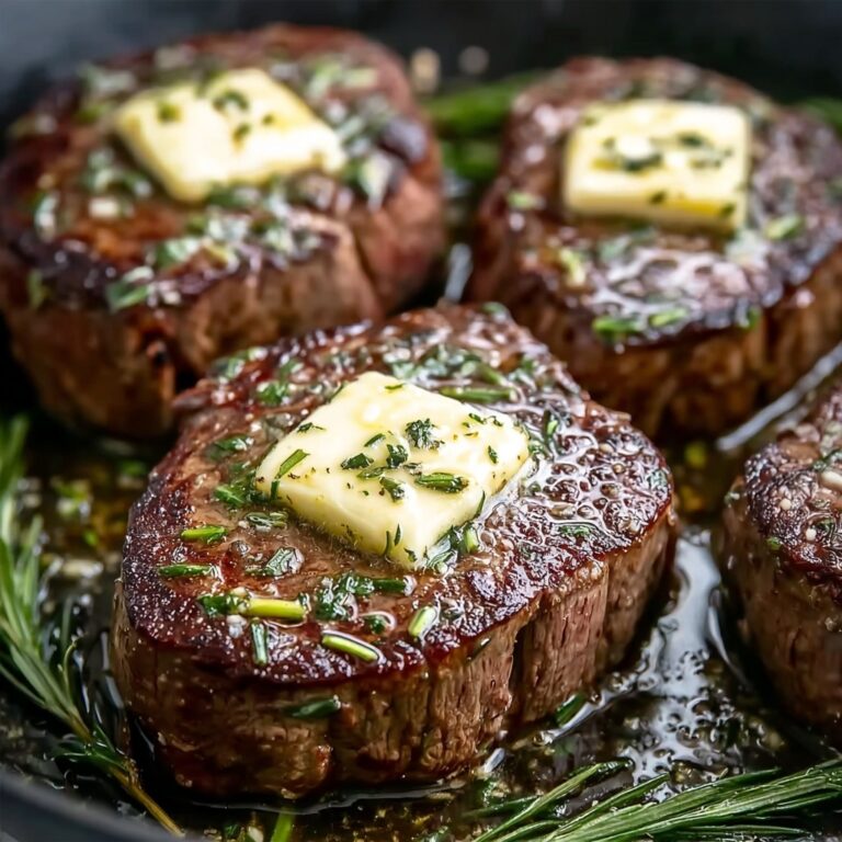 Perfect Pan-Seared Steak with Garlic Butter Recipe