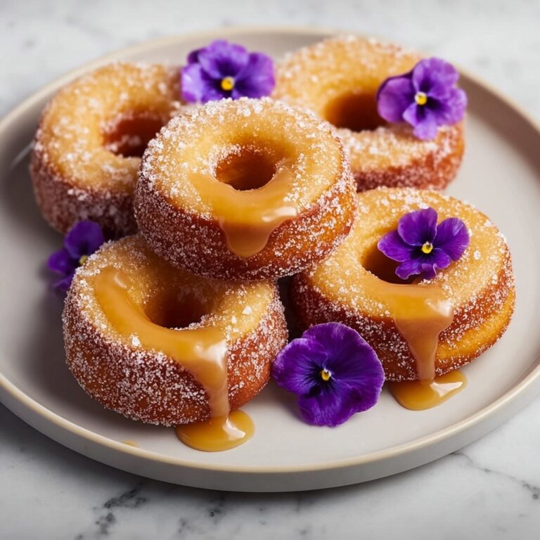 Gluten Free & Vegan Caramel Doughnuts Recipe