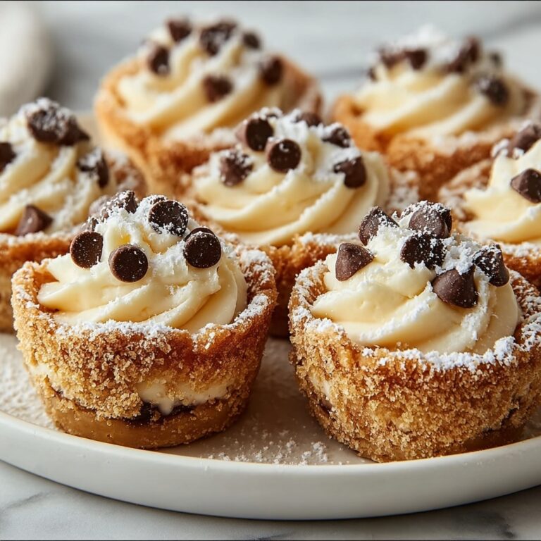 Cannoli Cookie Cups Recipe