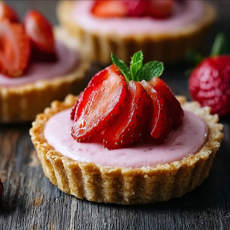 Strawberry Mousse Tartlets Recipe