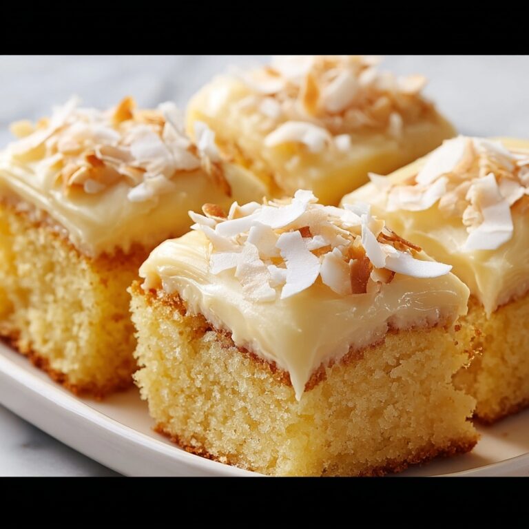 Mini Lemon Coconut Loaf Cakes Recipe