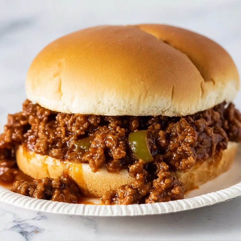 Easy Homemade Sloppy Joe Recipe