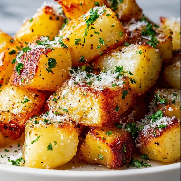 Parmesan Garlic Roasted Potatoes Recipe